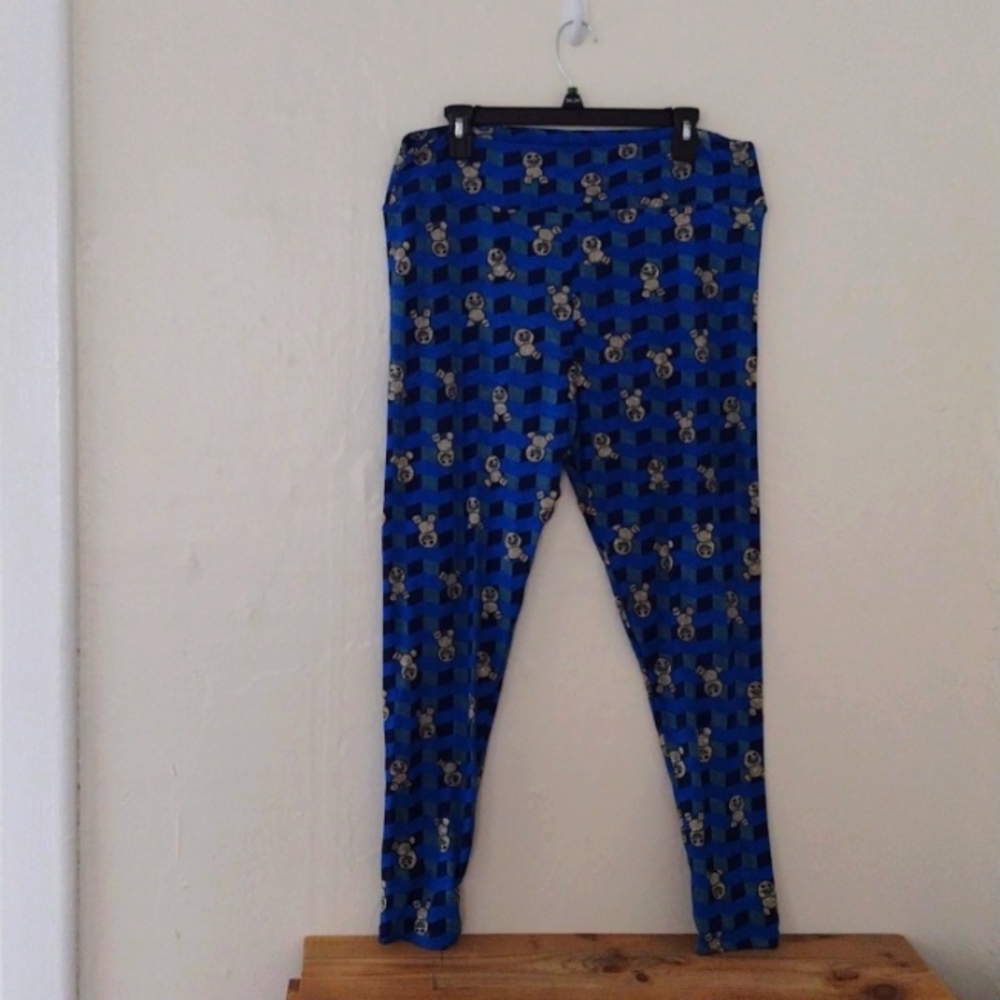 LulaRoe Disney TC2 Frozen Olaf Leggings NEW